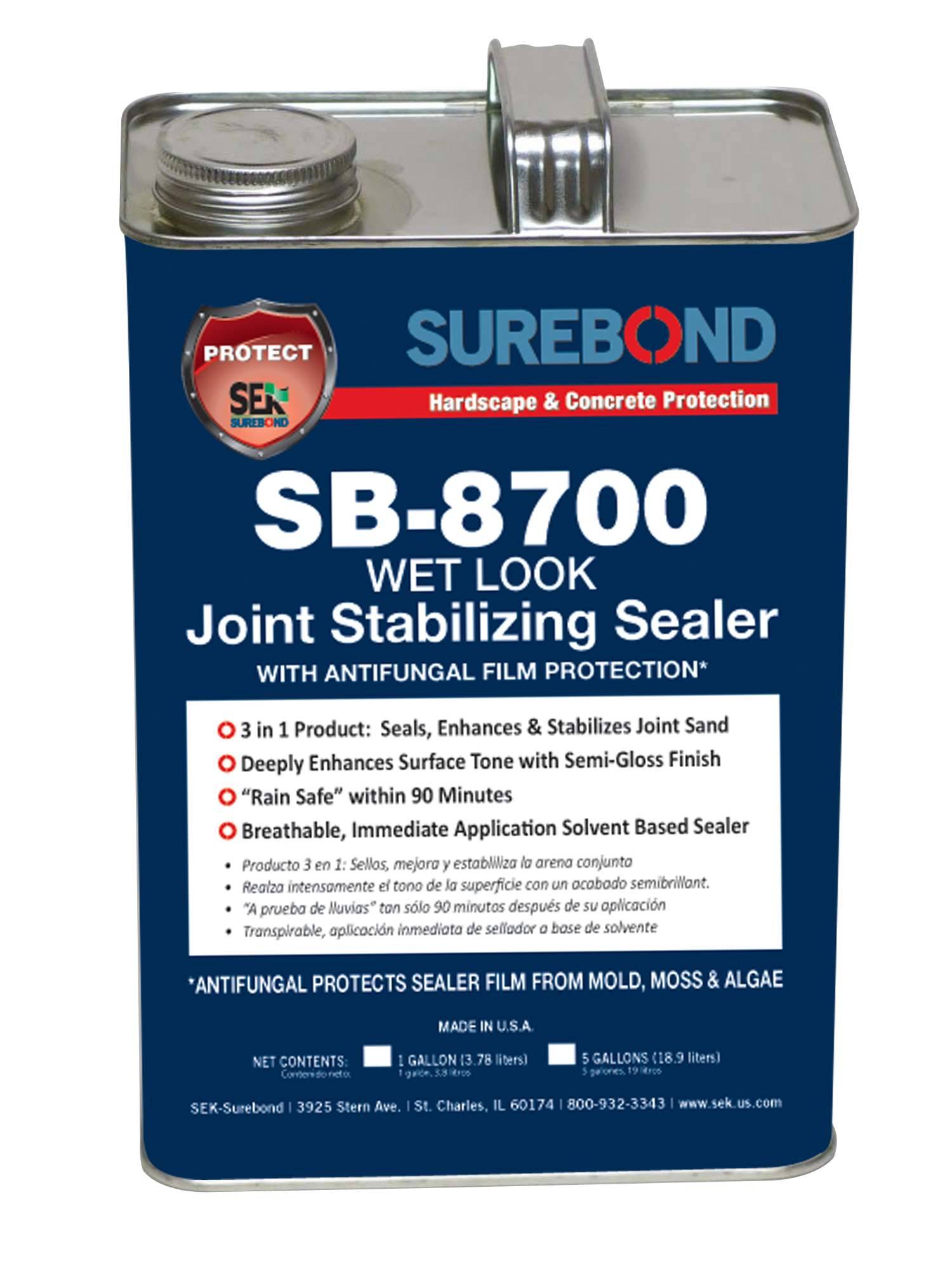 SB-8700 Wet Look/Gloss Sealer 1 Gallon | The Sealer Store